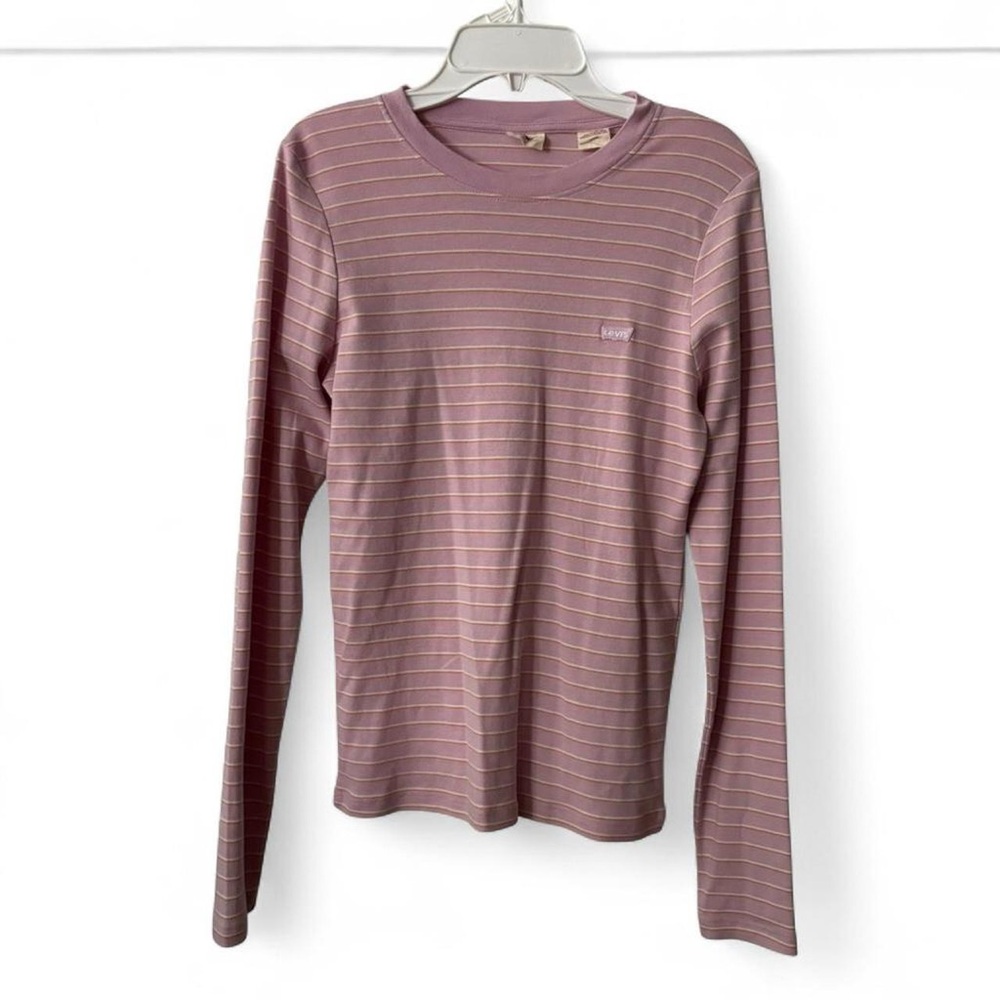 Levi’s Striped Long Sleeve Top